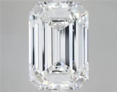16.42ct F VS1 Rare Carat Ideal Cut Emerald Lab Grown Diamond