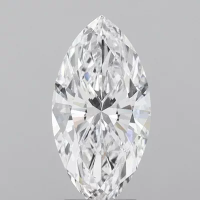 2.28ct D SI2 Rare Carat Ideal Cut Marquise Diamond