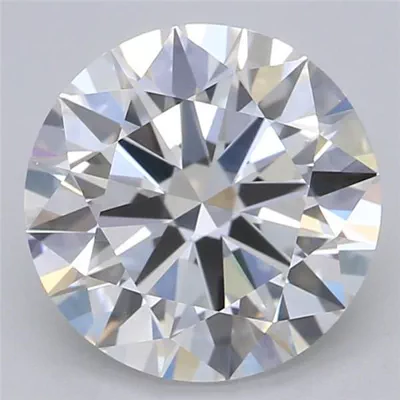 1.71ct F VVS2 Rare Carat Ideal Cut Round Lab Grown Diamond