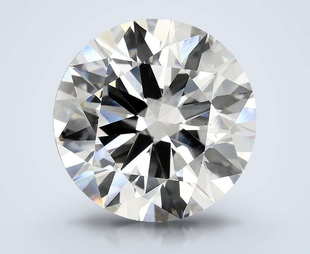 10.94ct G VS2 Rare Carat Ideal Cut Round Lab Grown Diamond