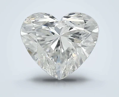 0.62ct G SI2 Rare Carat Ideal Cut Heart Diamond