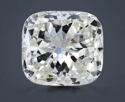 5.04ct J SI2 Good Cut Cushion Diamond