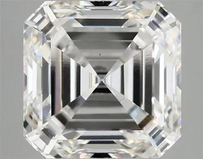 5.08ct G VS1 Rare Carat Ideal Cut Asscher Lab Grown Diamond