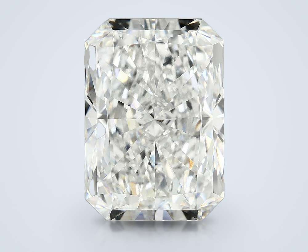 15.25ct F VVS2 Rare Carat Ideal Cut Radiant Lab Grown Diamond