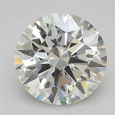 2.47ct J VS1 Rare Carat Ideal Cut Round Lab Grown Diamond