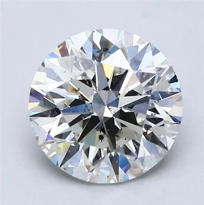 1.65ct I SI2 Rare Carat Ideal Cut Round Diamond