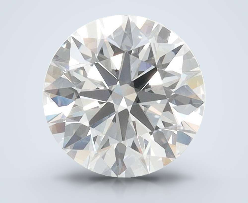 1.54ct D VVS2 Rare Carat Ideal Cut Round Lab Grown Diamond