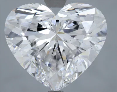 6.51ct E VS1 Rare Carat Ideal Cut Heart Lab Grown Diamond