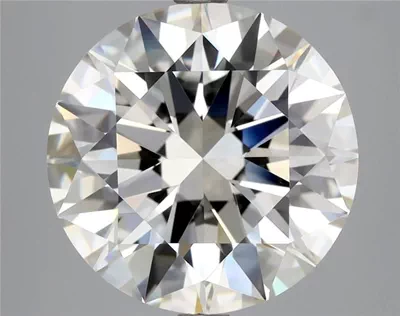 5.51ct I VS2 Rare Carat Ideal Cut Round Diamond