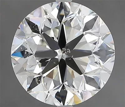3.01ct H SI1 Very Good Cut Round Diamond