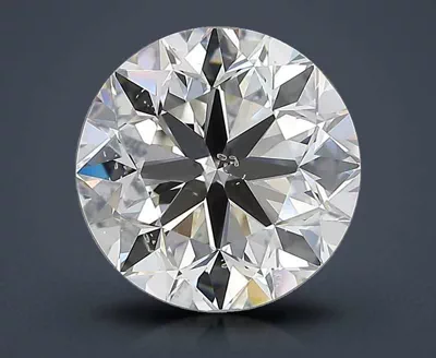 3.01ct H SI1 Very Good Cut Round Diamond