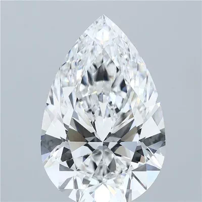 15.07ct F VVS2 Rare Carat Ideal Cut Pear Lab Grown Diamond