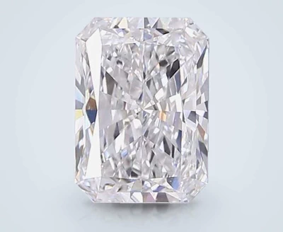 3.02ct F VS1 Rare Carat Ideal Cut Radiant Lab Grown Diamond