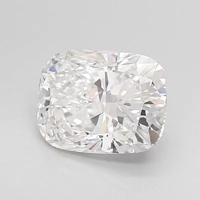 2.03ct D VVS2 Rare Carat Ideal Cut Cushion Lab Grown Diamond