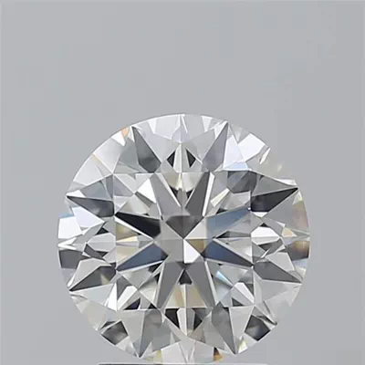2.51ct D VS1 Rare Carat Ideal Cut Round Diamond