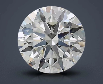 4.01ct J SI1 Rare Carat Ideal Cut Round Diamond