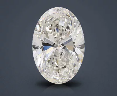11.80ct G VS2 Rare Carat Ideal Cut Oval Lab Grown Diamond