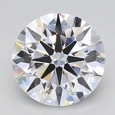 2.58ct D VVS1 Rare Carat Ideal Cut Round Lab Grown Diamond