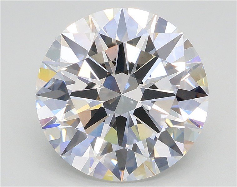 3.02ct E VS1 Excellent Cut Round Lab Grown Diamond