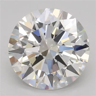 4.00ct F VVS2 Excellent Cut Round Lab Grown Diamond