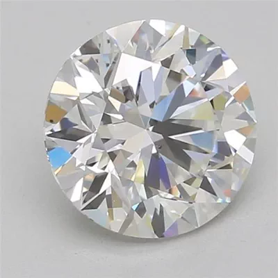 3.02ct H SI1 Rare Carat Ideal Cut Round Diamond