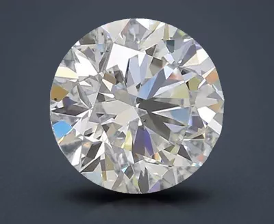 3.02ct H SI1 Rare Carat Ideal Cut Round Diamond
