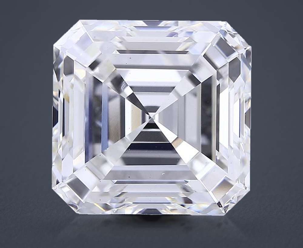 16.06ct F VS1 Rare Carat Ideal Cut Asscher Lab Grown Diamond