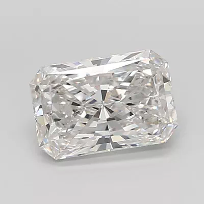 3.04ct F VS1 Rare Carat Ideal Cut Radiant Lab Grown Diamond