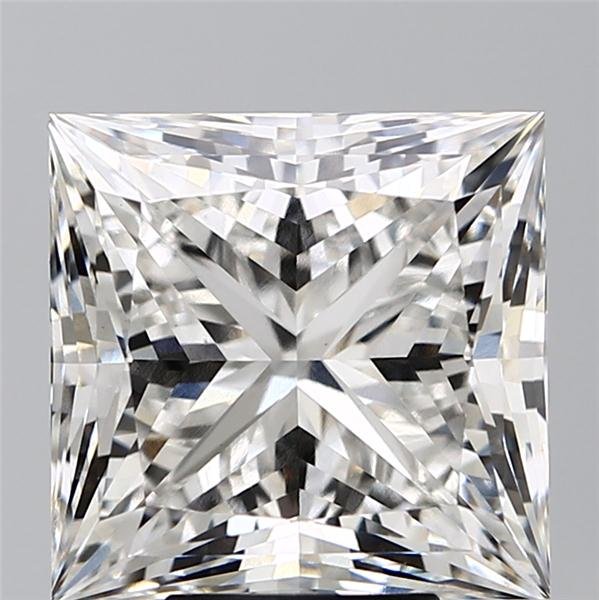 7.72ct F VS1 Rare Carat Ideal Cut Princess Lab Grown Diamond