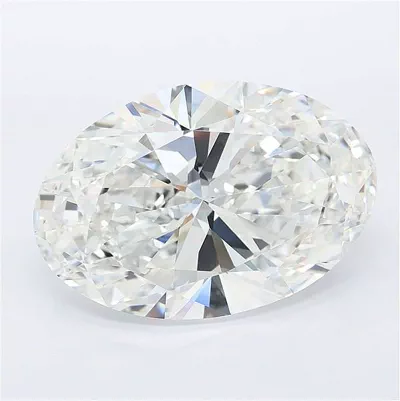 12.98ct F VS1 Rare Carat Ideal Cut Oval Lab Grown Diamond