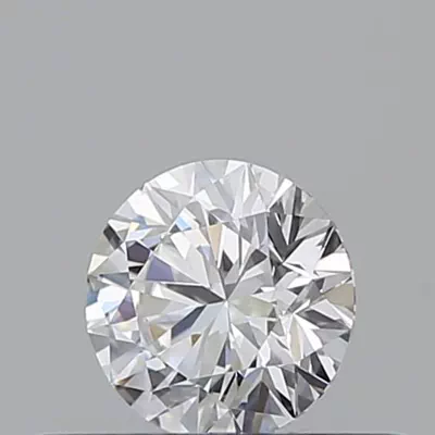 0.31ct D FL Rare Carat Ideal Cut Round Diamond