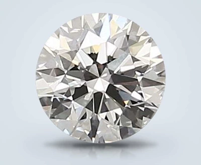0.64ct D VVS1 Rare Carat Ideal Cut Round Lab Grown Diamond