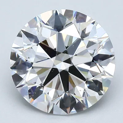 3.06ct F SI1 Excellent Cut Round Diamond