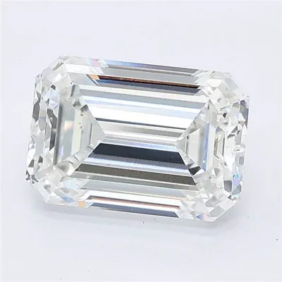 2.51ct E VS2 Rare Carat Ideal Cut Emerald Lab Grown Diamond