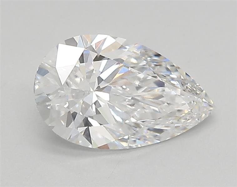 1.14ct D VVS2 Rare Carat Ideal Cut Pear Lab Grown Diamond