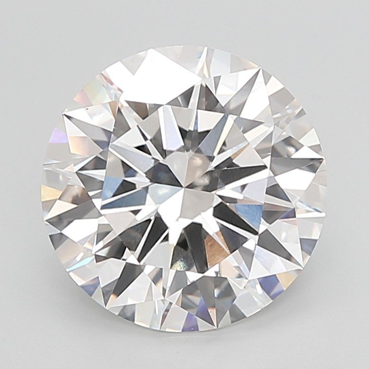8.01ct F VVS2 Rare Carat Ideal Cut Round Lab Grown Diamond