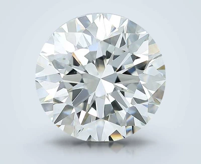 4.29ct H SI1 Rare Carat Ideal Cut Round Diamond