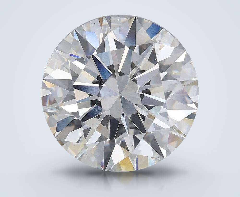 5.10ct H VS1 Rare Carat Ideal Cut Round Lab Grown Diamond
