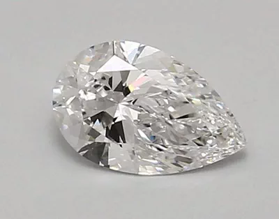 0.89ct D VVS1 Rare Carat Ideal Cut Pear Lab Grown Diamond