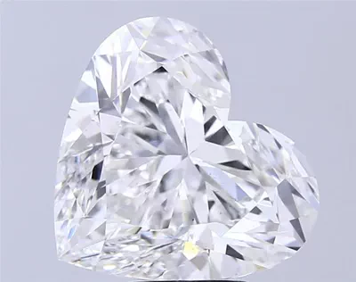 9.53ct E VS1 Rare Carat Ideal Cut Heart Lab Grown Diamond
