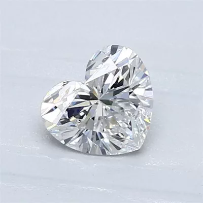 0.74ct D SI1 Rare Carat Ideal Cut Heart Diamond