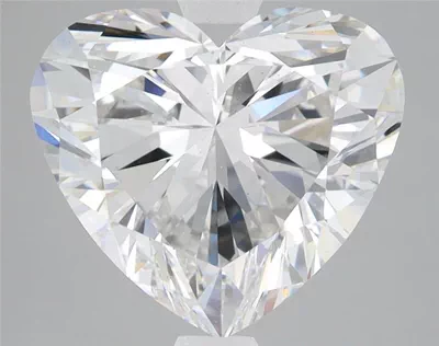 4.10ct F VS2 Rare Carat Ideal Cut Heart Lab Grown Diamond