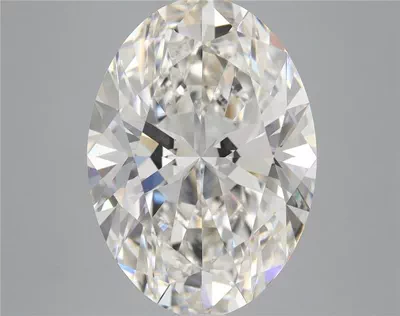 6.01ct H VS1 Rare Carat Ideal Cut Oval Lab Grown Diamond