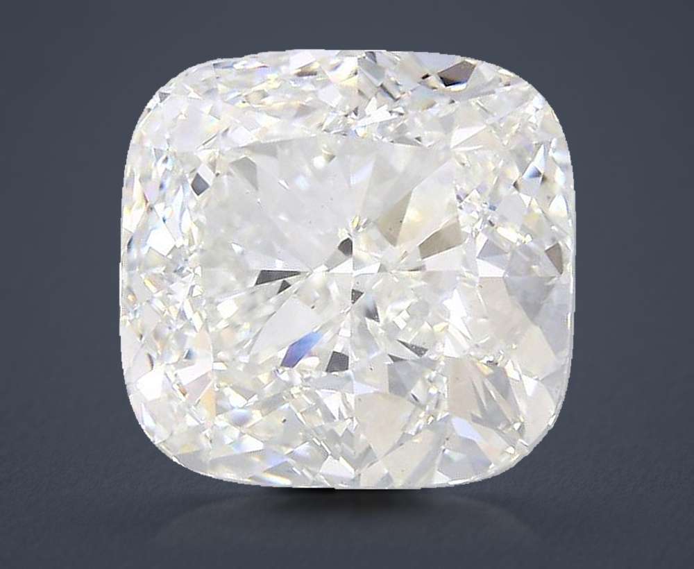 19.07ct F VS1 Rare Carat Ideal Cut Cushion Lab Grown Diamond
