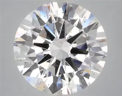 4.06ct E SI2 Excellent Cut Round Lab Grown Diamond