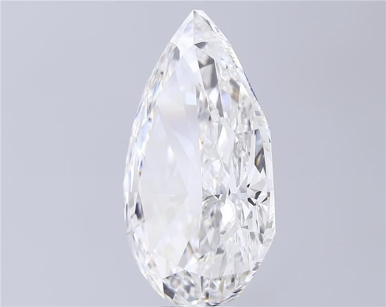 15.08ct F VVS2 Rare Carat Ideal Cut Pear Lab Grown Diamond