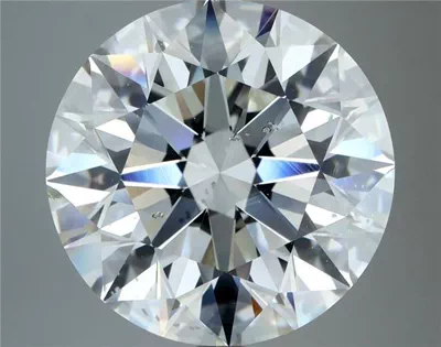 10.17ct G SI2 Rare Carat Ideal Cut Round Diamond