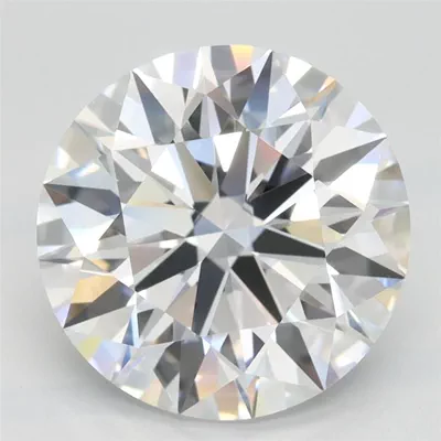 3.46ct D IF Rare Carat Ideal Cut Round Lab Grown Diamond