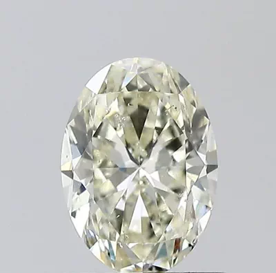 0.90ct J SI1 Rare Carat Ideal Cut Oval Diamond