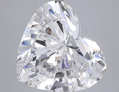 7.00ct E VS1 Good Cut Heart Lab Grown Diamond
